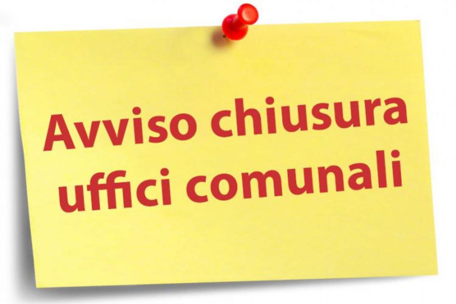 Chiusura uffici comunali 27.02.2023